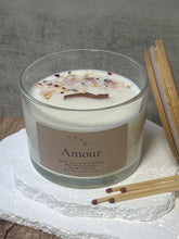 Load image into Gallery viewer, 12 oz Crystal Botanical Candles