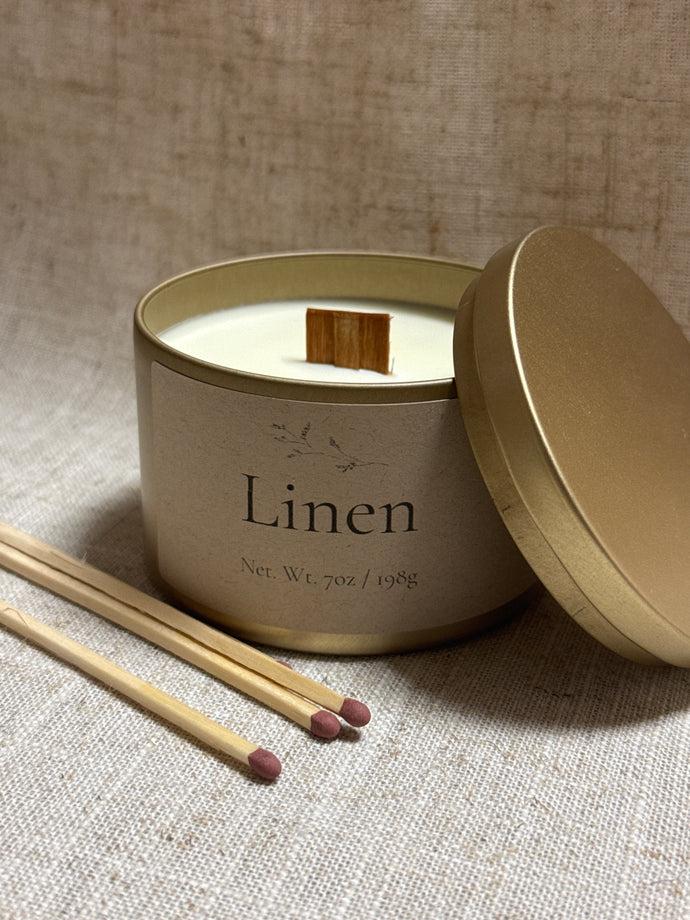 Linen - Soy Candle Standard Size