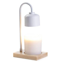 Load image into Gallery viewer, CANDLE WARMERS® ARCHED lamp for scented candles white/wood
