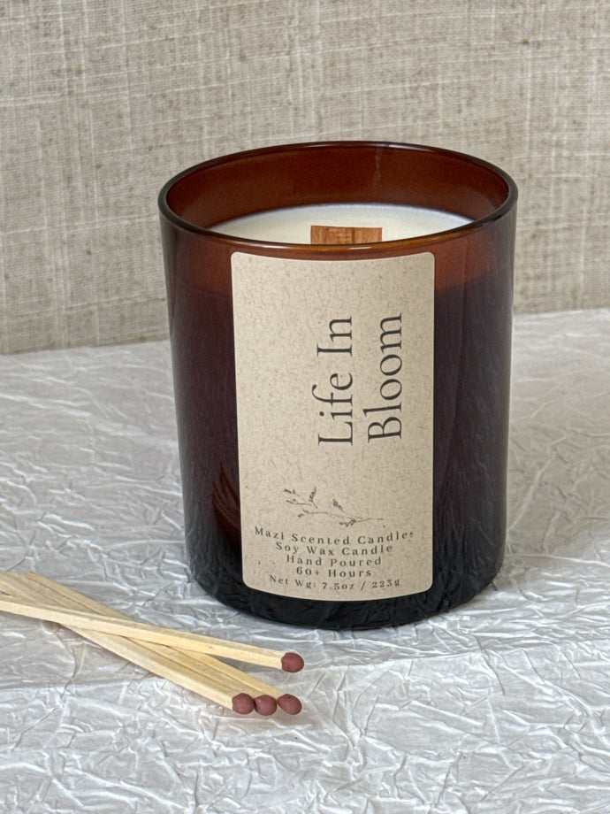 Life in Bloom - Soy Candle Standard Size