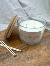 Load image into Gallery viewer, Spiced Pumpkin - Soy Candle Standard Size
