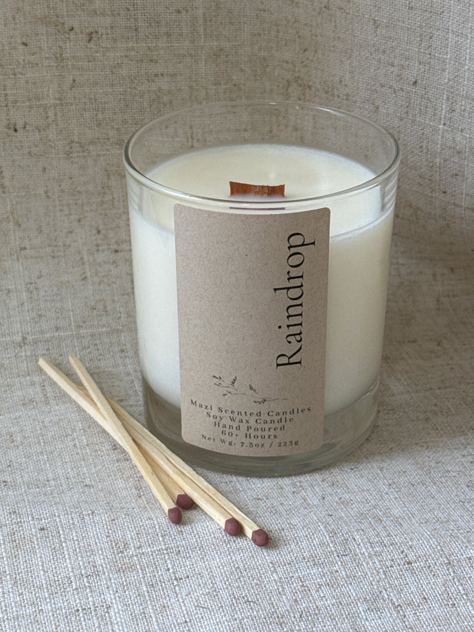 Raindrop - Soy Candle Standard Size