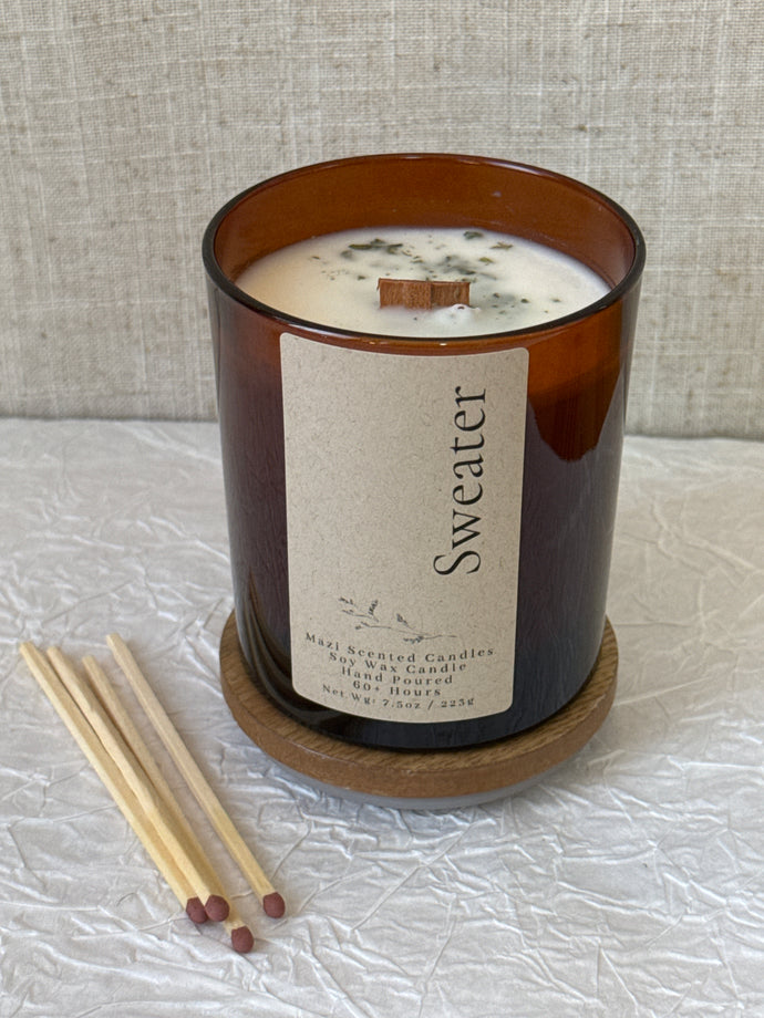 Sweater - Soy Candle Standard Size