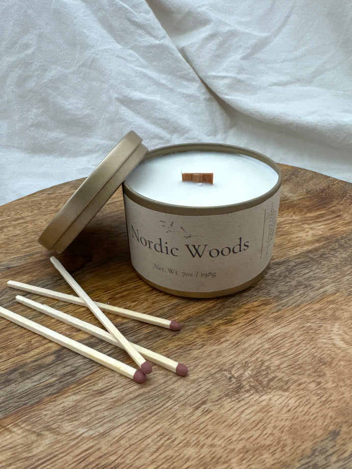 Nordic Woods - Soy Candle Standard Size