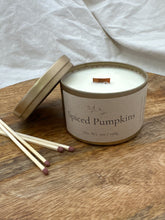 Load image into Gallery viewer, Spiced Pumpkin - Soy Candle Standard Size
