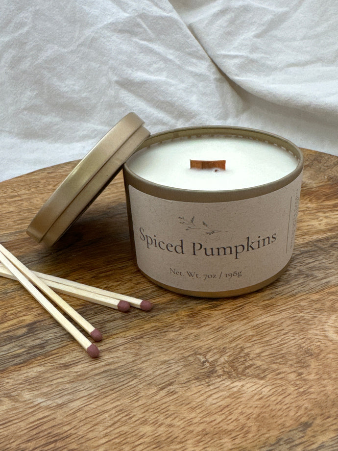 Spiced Pumpkin - Soy Candle Standard Size