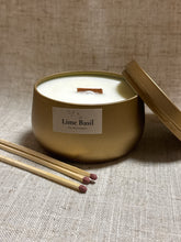 Load image into Gallery viewer, Lime Basil - Soy Candle Standard Size
